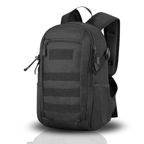Zaino Da Campeggio Nero Da Campeggio Tattico Da 20 Litri Stile Mil Tec U S Assault main image 0
