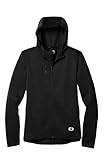 OGIO Unisex Stealth Full Zip Jacket, Blacktop, Medium