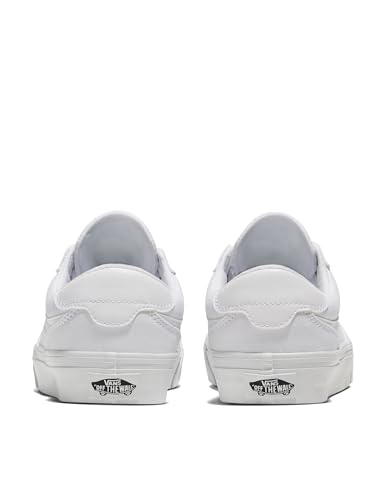 Vans Vans Women's Brooklyn LS Shoe - Low-Top Fashion Sneakers for Casual Wear. Canvas White/White. 9.5