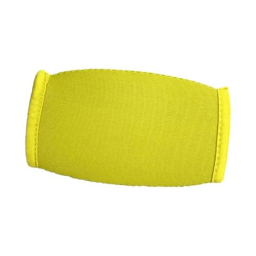 kowaku Football Chin Pad Chin Strap Cushion Easy to Install Replacement Jaw Pad Chin Strap Cover for Adults Climbing Cycling, Yellow