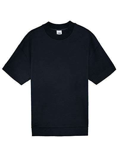 XLARGE Tシャツ Zara Men Oversized sweatshirt 4087/417/800 (Large): Buy
