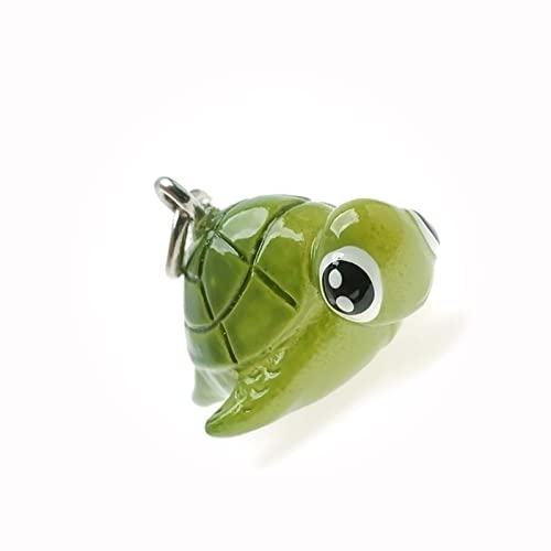 New Charm, 2 Adorable 3 Dimensional Resin Hand Painted Hona Turtle Charms for DIY Crafts and Jewelry Making LU01728MAR