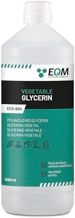 EQM - ECO-904 - Glicerina vegetale - 1L - Purezza 99,5% Glicerolo...