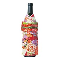 Amazon.co.jp: 和の蔵 ワインカバー (着物 ボトルウェア 侍 - 紺