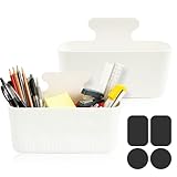 ✅ [Matériaux de Haute Qualité, Durable et Robuste] Ce porte marqueur est fabriqué en plastique ABS renforcé et possède une surface polie, offrant une texture excellente et une sensation agréable. Combiné à des aimants puissants et une construction robuste, il assure une durabilité exceptionnelle et résiste aux contraintes de l'utilisation quotidienne.