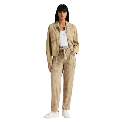 Image of Pepe Jeans Women's Cotton Regular Fit Short Length Shirt