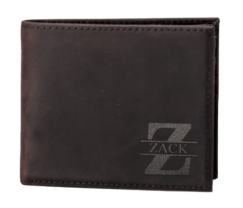 Custom Wallet for Dad – Personalized Leather Wallet for Father’s Day – Great Gifts for Men, Husband, Son from Daughter or Son