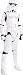 Costumes USA Star Wars Stormtrooper Costume for Boys, Size Large, Includes a Black and White Jumpsuit and a Mask