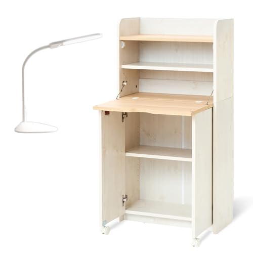 ACXvU wK ׋  [ ł eʂȎ[ :60cm CeBOfXN FJ-027-IR zCgr[` + yߓd΍zLEDfXNCg F3iK zCg PDL-101-W