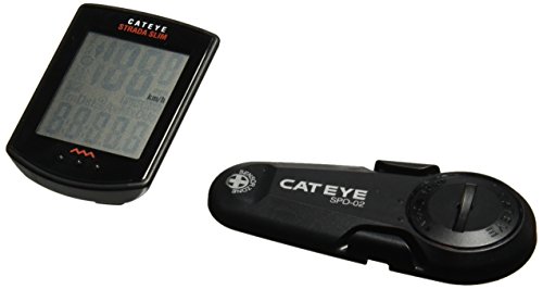 CAT Eye – Strada Slim Wireless Bike Computer, Black