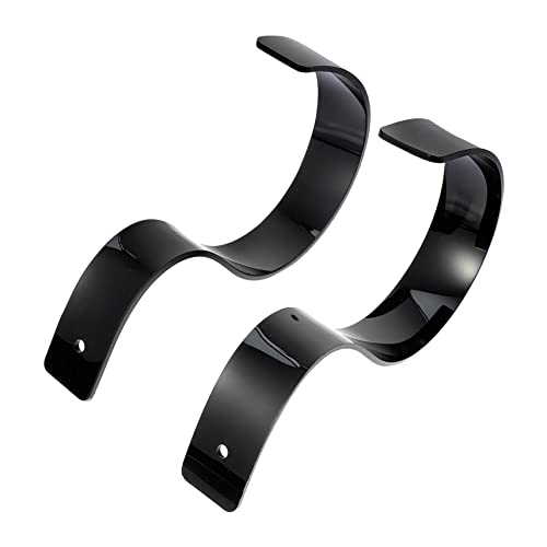 ABOOFAN 2pcs Acrylic Belt Display Stands Creative Belt Racks for Supermarkets High-Grade Holders Transparent Wide Retail Spaces