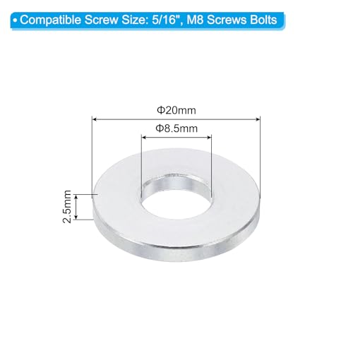 PATIKIL M8 Aluminum Spacers - Image 2