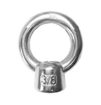 T316 Stainless Steel Lifting Eye Nut 3/8