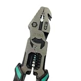 pinza demolitrice per miniescavatore Pinze spelafili Pinza a martello in metallo CR-V utile con spelafili a martello, pinza demolitrice multifunzionale for uso domestico, utensili for ferramenta(C)