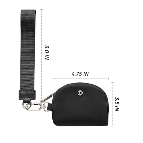 Mum's memory Mini Zip Around Wristlet Wallet for Women Dual Pouch Wristlet Portable keychain wallet Coin Purse Mini Women Coin Pocket2