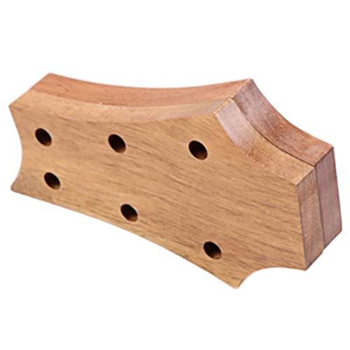 Kisangel Wear Resistant Guitar Holder Compact Plectrum Storage Organizer for Travel and Home Use Durable Natural Wood Material present for Guitar Enthusiasts