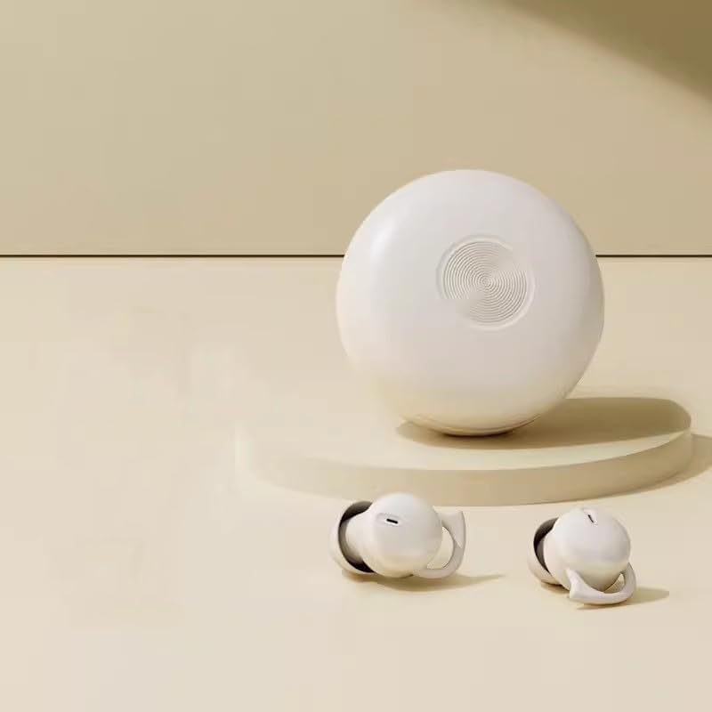 Sleep Earbuds Invisible Wireless Bluetooth Sleep Headphones for Side Sleepers,Comfortable Noise Blocking Wireless Headphones for Sleeping,HiFi Stereo,Stable Bluetooth 5.3 Connection,Green