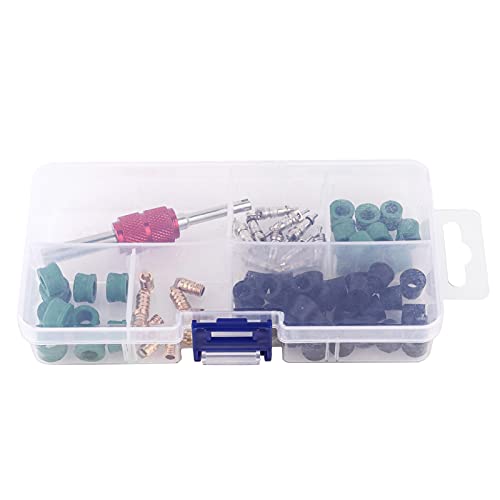 Kit de núcleo de válvula para aire acondicionado 71 piezas miniatura 3