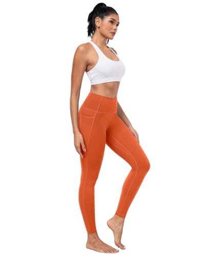 Image of ATHVOTAR Leggings with Pockets for Women, 7 Packs High Waisted Workout Tummy Control Yoga Pants