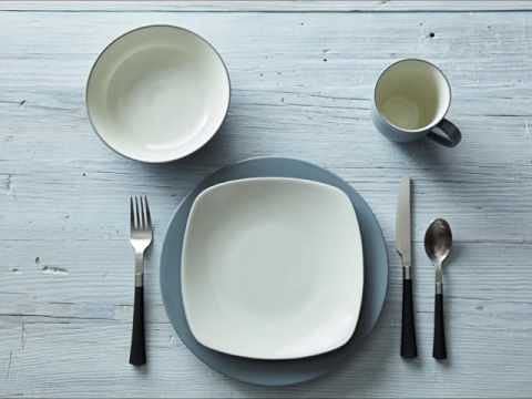 Vaisselle porcelaine Noritake ColorWave Ardoise résistante et chic - 7