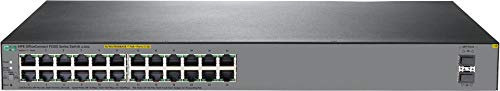 Switch HPE Hewlett Packard Enterprise OfficeConnect 1920S 24G 2SFP PoE+ 370W Gestito L3 Gigabit Ethernet (10/100/1000) Connessione Ethernet, supporto alimentazione tramite porta (PoE) 1U Grigio