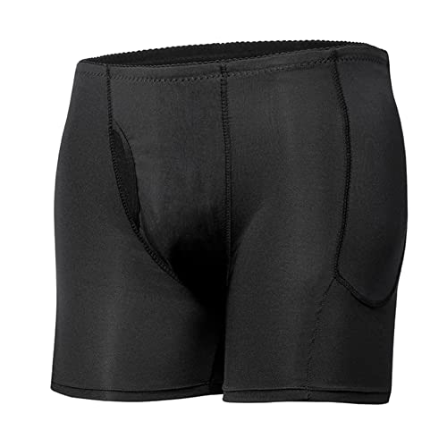 Botines de cintura para hombres YRYRYW cortos ajustados con proteccion