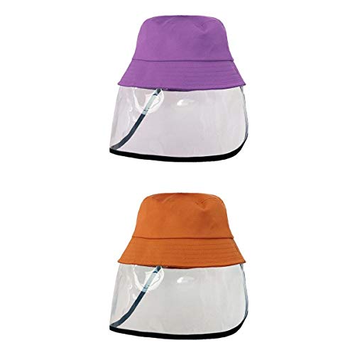 YIJU 2x New Kids Anti-Spitting Protective Hat Cap Peaked Outdoor À Prova de