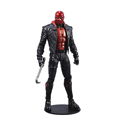 DC Multiverse Red Hood from Batman: Three Jokers Action Figure with Accessories Multicolor 7 inches