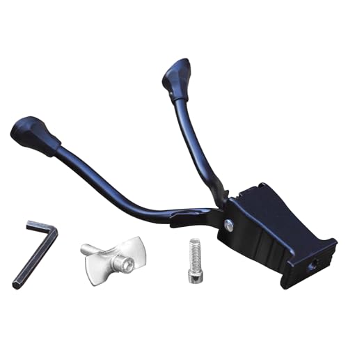 Soporte para bicicletas | Soporte doble de alta resistencia para bicicletas | Soporte estable para accesorios para bicicleta de montaña, desplazamientos, parques al aire libre, deportes