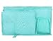 Caddy de chevet, 8 poches Durable Oxford Multifonctionnel Chevet Rangement Sac Suspendu Organisateur De Stockage pour Têtes de Lit, Rails de Lit, Dortoirs, Lit d'Hôpital de Lits Superposés(Bleu)