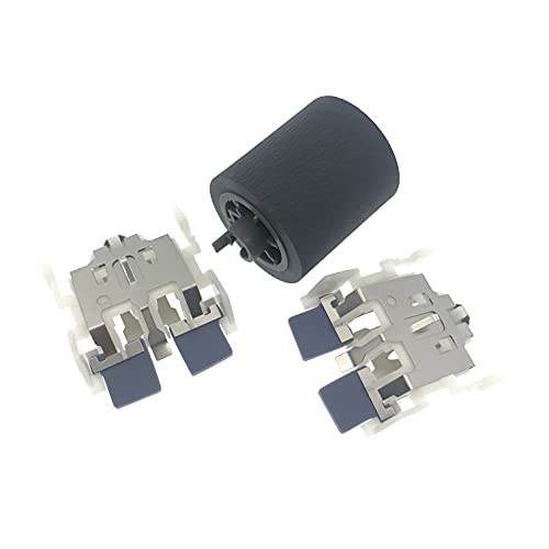 Oklili Pa03586-0001 Pa03586-0002 Scanner 1 X Pickup Pick Roller + 2 X Separation Pad Assembly Compatible With Fujitsu S1500 S1500M Fi-6110 N1800 #TOP1
