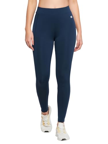Image of Clovia Women's Ankle Fit High Rise Polyester Activewear Ankle Length Tights