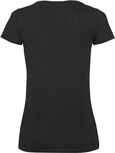 Fruit of the Loom Women's Valueweight V-Neck T Lady-fit T-Shirt