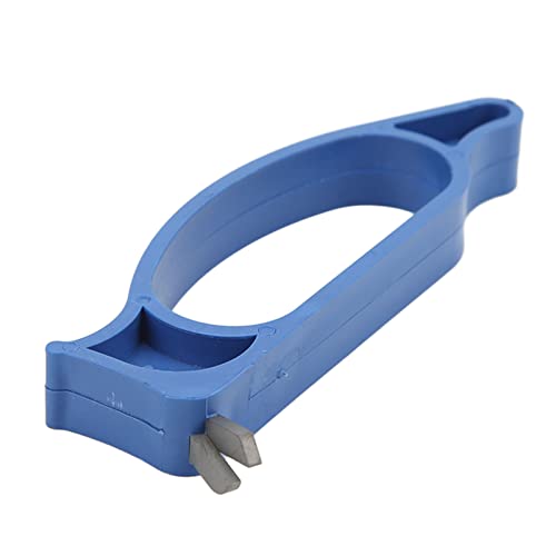 Auger Tool Sharpener Abs Handle Ice Auger Blade Sharpener Portable Winter Ice Fishing Knife Sharpener Fishing Tackle Tool