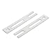 Aexit 65mmx11mm Stainless Steel Sliding Window Door Anti-theft Security Plates 10pcs (823fa191e1a5392bb65ef7dd49bf543a)