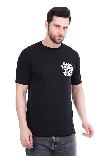 Image of Men's Cotton Printed T-Shirt | Regular Fit Half Sleeve Pure Cotton Tee | 100% Cotton Men T Shirt | Regular Fit Casual Tshirt