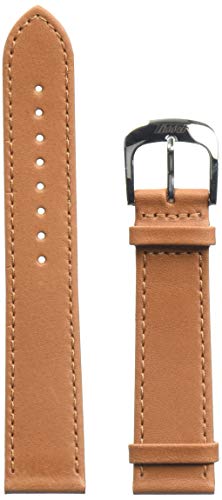 Tissot Leather Calfskin Brown Watch Strap, 20mm Width (Model: T600042558)