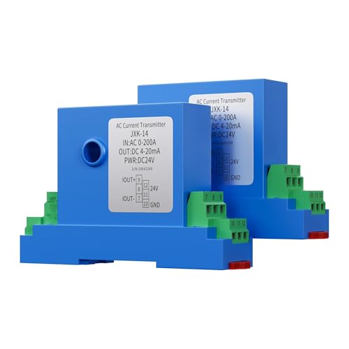 Sensor Hall RS485 para corriente de 0-50A con salida digital y alimentación de 24V CC 2