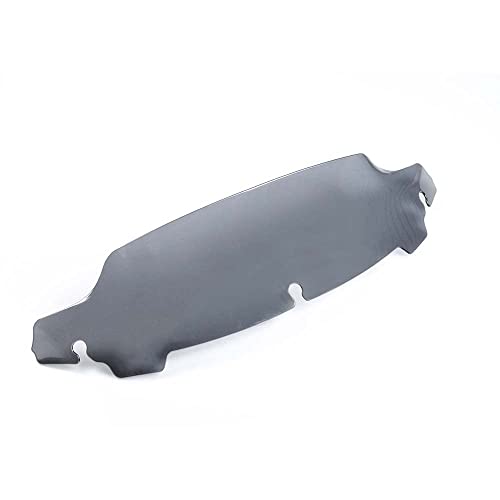 Image of Smoke 4.5 inch Wave Windshield Windscreen Wind Splitter Compatible for 2014-2022 Harley Davidson Touring Electra Glide Street Glide 2015 2016 2017 2018 2019 2020 2021 2022