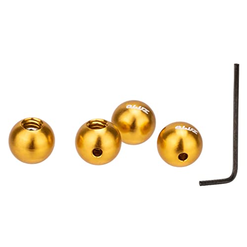 Amagogo 4 Peças de Freio Corrediça de Cabo Interior Tampas de Extremidade de Peças de Crimpagem, our