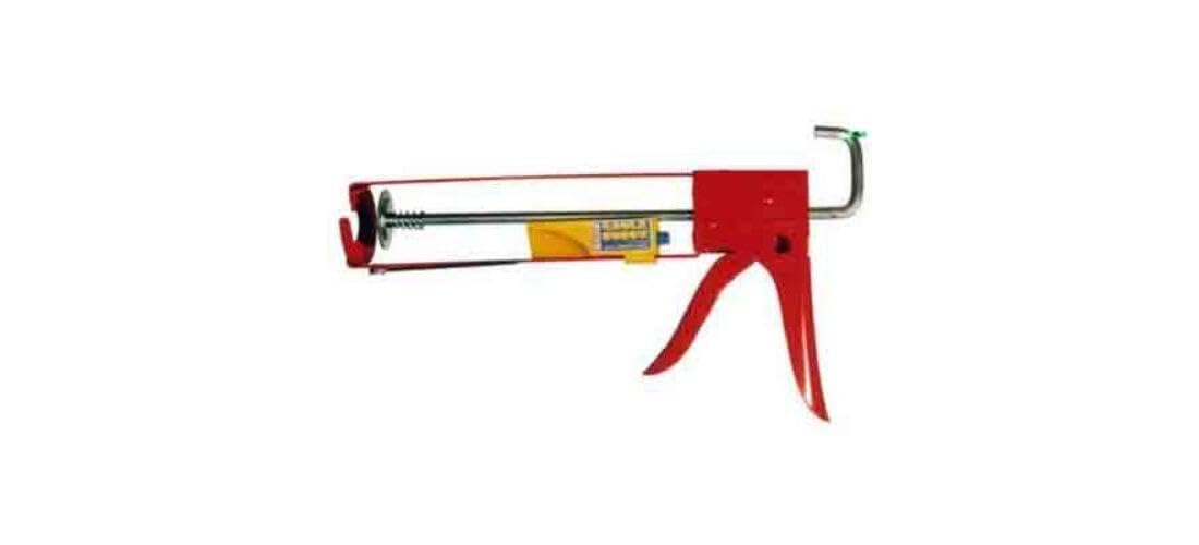 Non-Drip Caulking Gun, Provides Perfect Bead, Smooth Rod, 10:1 Thrust Ratio -112D