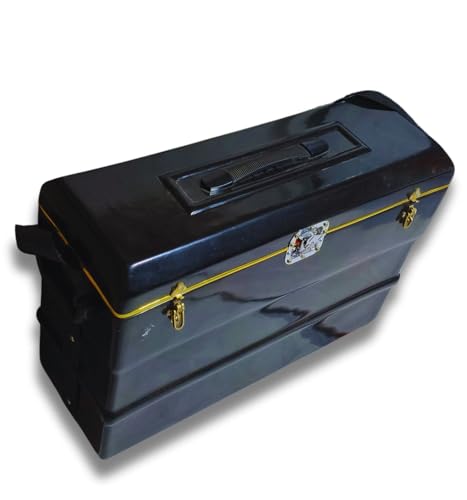 Image of Musical Works 3.4 Octave Harmonium with 9 Scale Changer | Teak Wood, Coupler & 3 Reed Set (Bass + Male + Female) | Matte Black Finish with Fiber Box - Ideal for Beginners & Performers