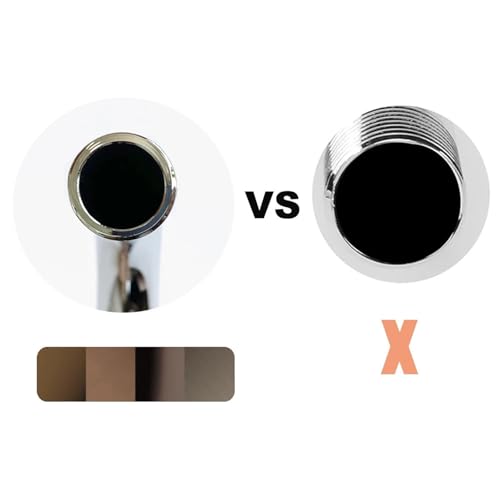 Extension de bras douche brossé or 33cm en acier inoxydable - 8