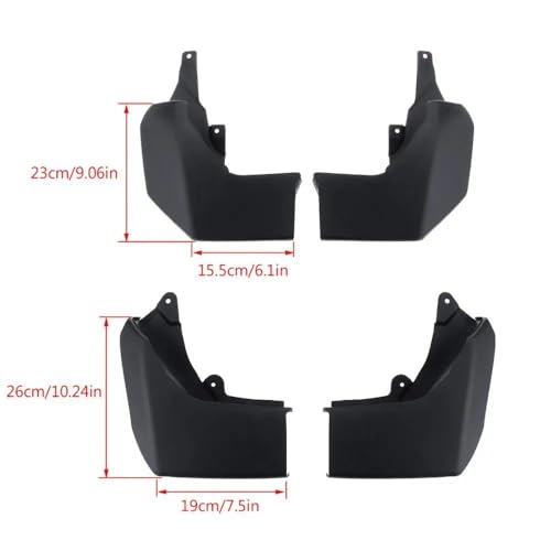 Guardabarros para Discovery 3 2003-2008 y protectores contra salpicaduras de rueda 2