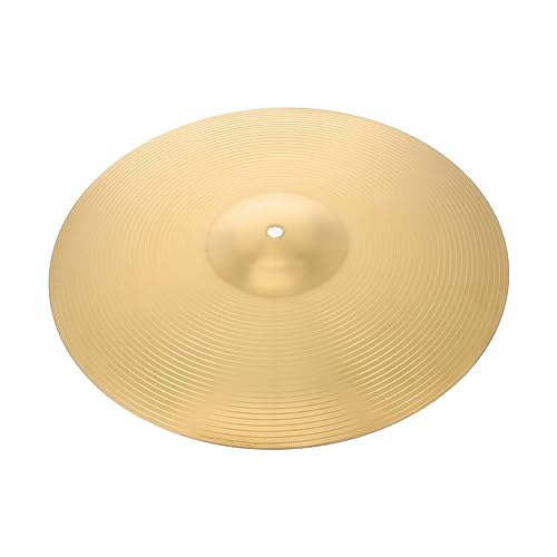 Levemolo Drum Cymbal Drum Set Accessory Cymbals Jazz Low Volume Sound Lightweight Construction