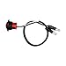 Truck-Lite 33075R 33 Series Red LED Marker/Clearance Lamp (PC Rated Grommet Kit LED)