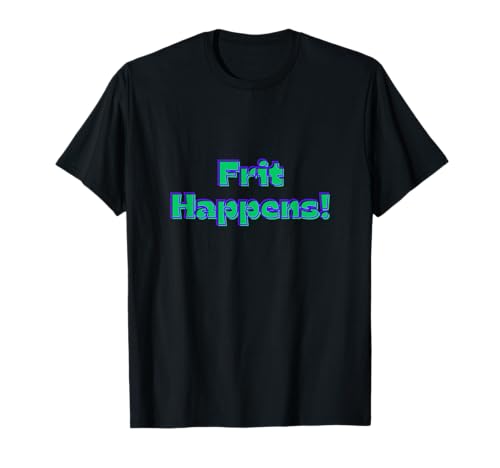Fused Mosaic Stained Glass Frit Happens T-Shirt