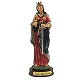 8.5' Saint Barbara Religious Statue Made in Portugal