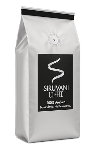 Image of Siruvani Roasted Coffee Beans - 500 Gram | Premium 100% Arabica | Medium Roast