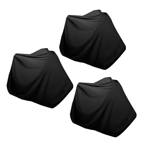 Capa peluquería GANAZONO 3 piezas 120x150cm negra